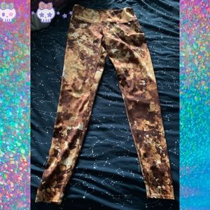 Coin Pattern Onzie Leggings